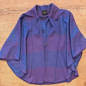 Made in Ireland  100% LambsWool Women's Cape from Donegal